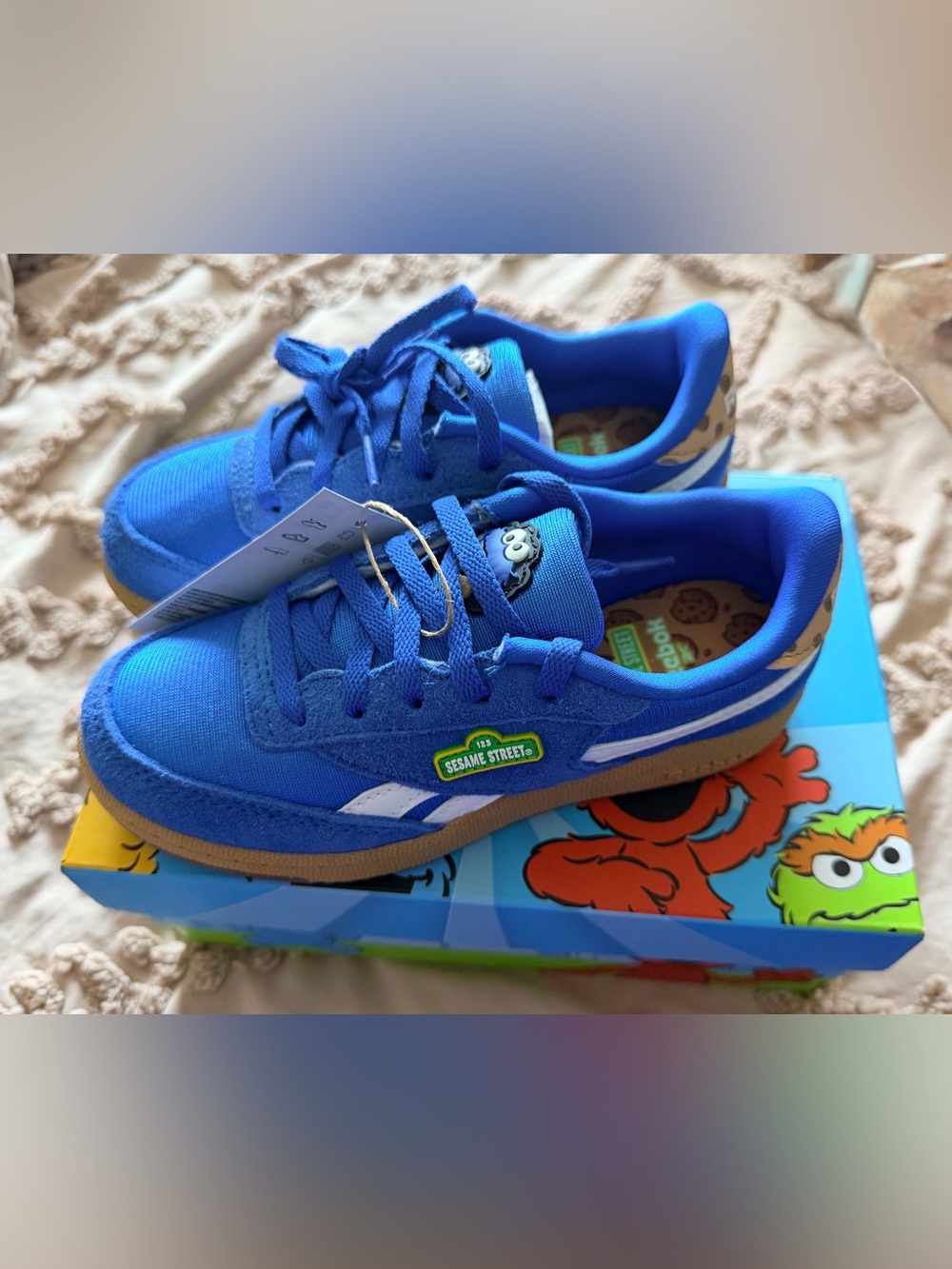 Cookie Monster Reebok Sneakers